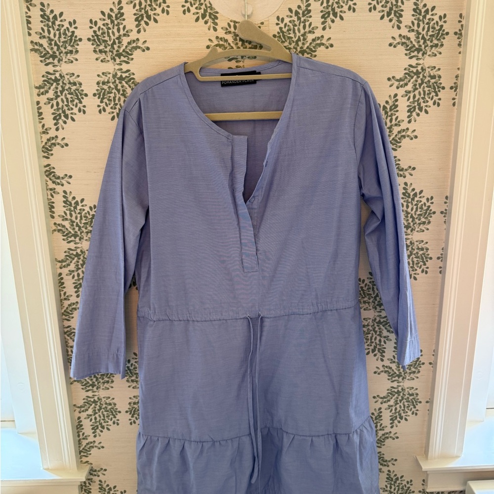 Pomander Place Blue Mini Dress